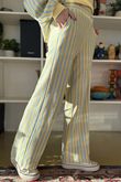 Shoreditch Stripe Lounge Flare Trouser Lemonade & Iceberg 